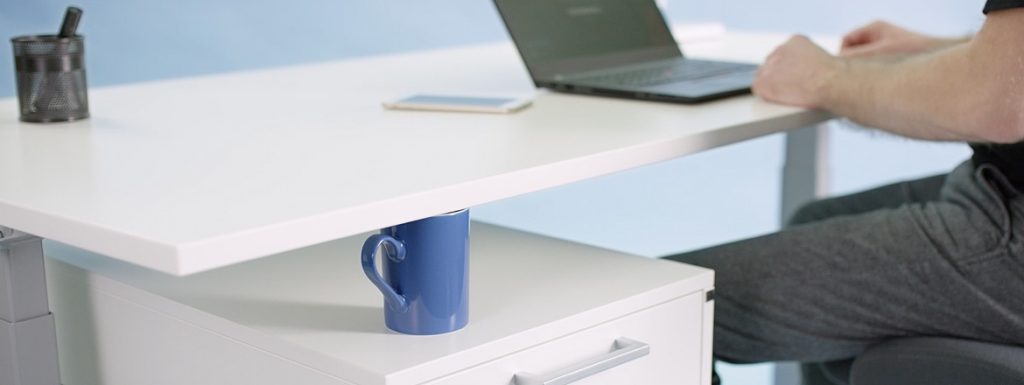 anti-collision, desk sensor, height adjustable, PIEZO technology, LINAK